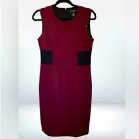 Kenneth Cole Bergundy Dress - Picture 1 of 5
